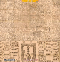 (Map) HD street layout map of ancient Kyoto Japan