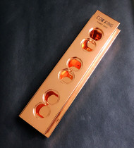 COW KING POWER BASE 2-generation nano red copper overall hollowed out 2 position 4 bits 6-bit power supply row