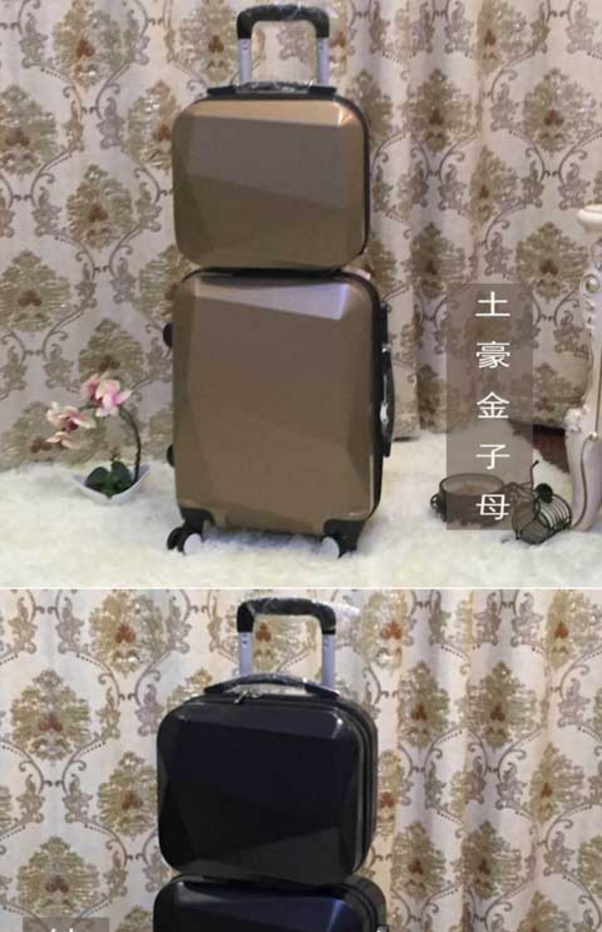 Lớn màu đỏ hộp đám cưới của hồi môn phổ quát bánh xe đẩy trường hợp mẹ hộp vali 20 inch vali nữ - Va li mẫu vali kéo đẹp