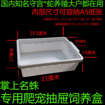 Climbing incubator reptile feeding box lizard turtle snake pet breeding drawer breeding cabinet PVC
