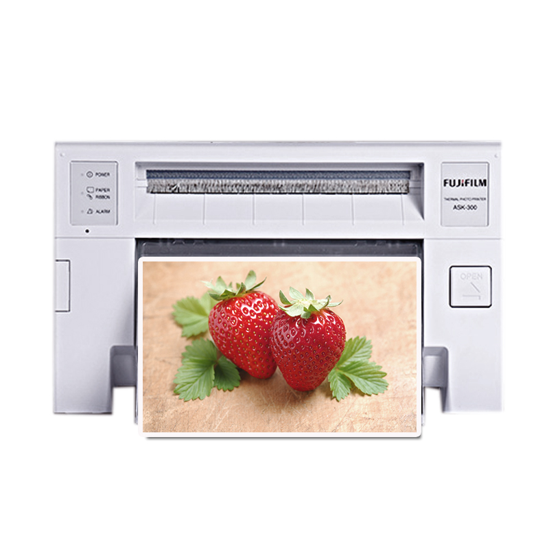 Original Fuji ASK300 sublimation high speed photo photo roll ID photo landscape printer