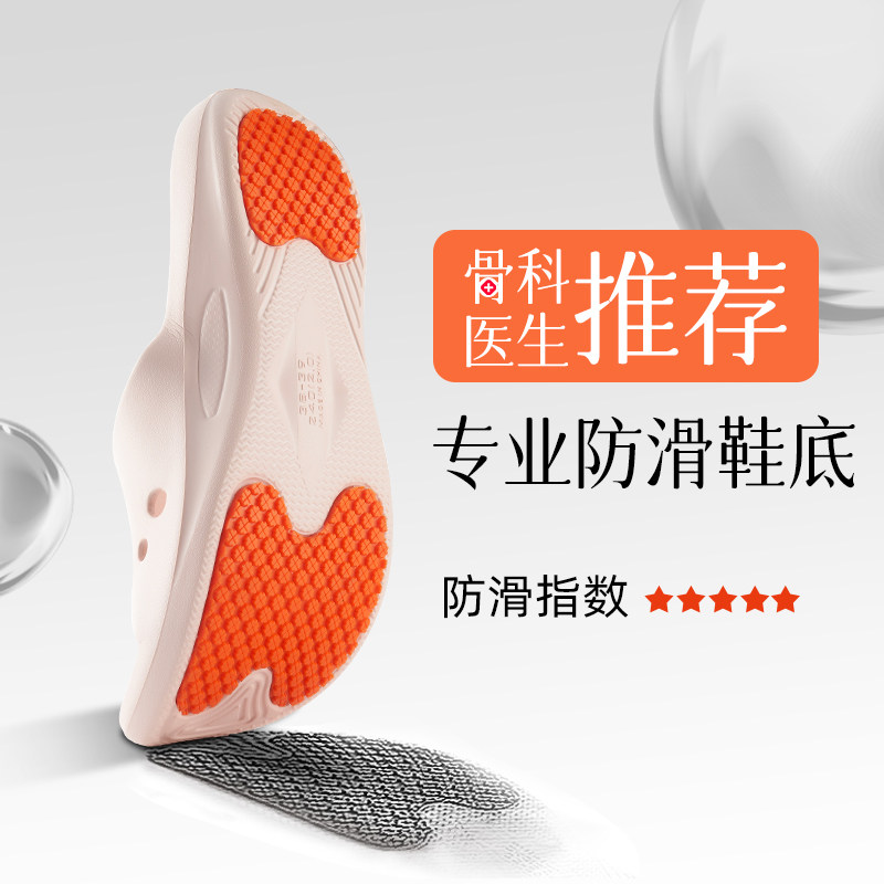 Yuangang pregnant women non-slip sandals shoes ladies summer bathroom bath shower home indoor powder room anti-fall and deodorant