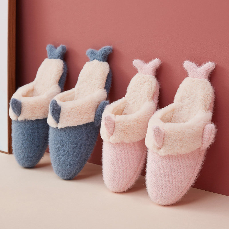 远港 情侣款厚底保暖棉拖鞋 天猫优惠券折后￥12.9起包邮（￥15.9-3）多色可选