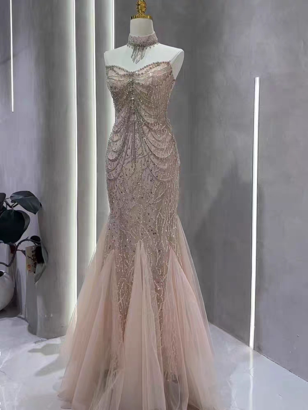 Evening Dress 2026 New Style High-End Banquet Host Engagement Birthday Coming-Of-Age Ceremony Annual Meeting Niche Toast Dress