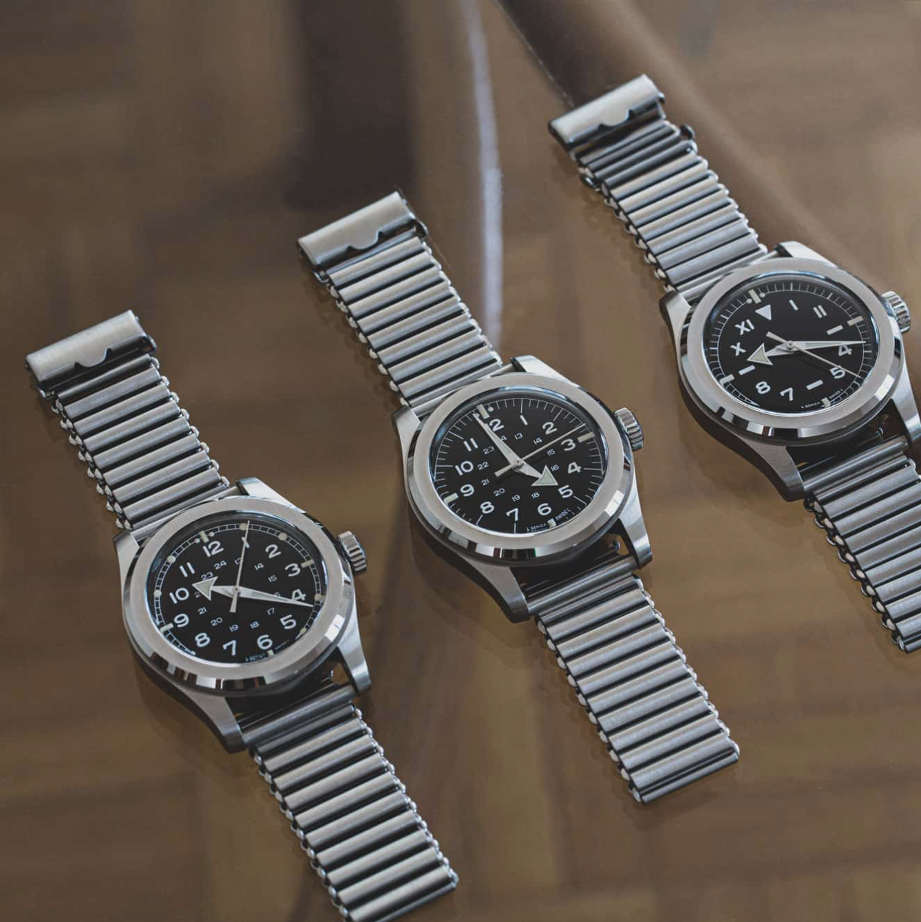 Official website SERICA 4512 WWW France small crowd 40s Military retro fit tools Handrolled mechanical watches