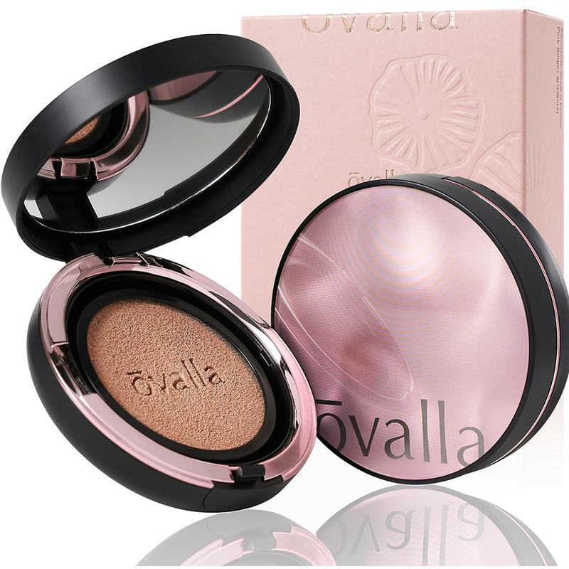 Japanese Original Imported Ovalla Essence, Long-Lasting Makeup, Moisturizing Skin Care, Waterproof Air Cushion Foundation for Beautiful Skin Japanese Original Imported Ovalla Essence, Long-Lasting Makeup, Moisturizing Skin Care, Waterproof Air Cushion Foundation for Beautiful Skin
