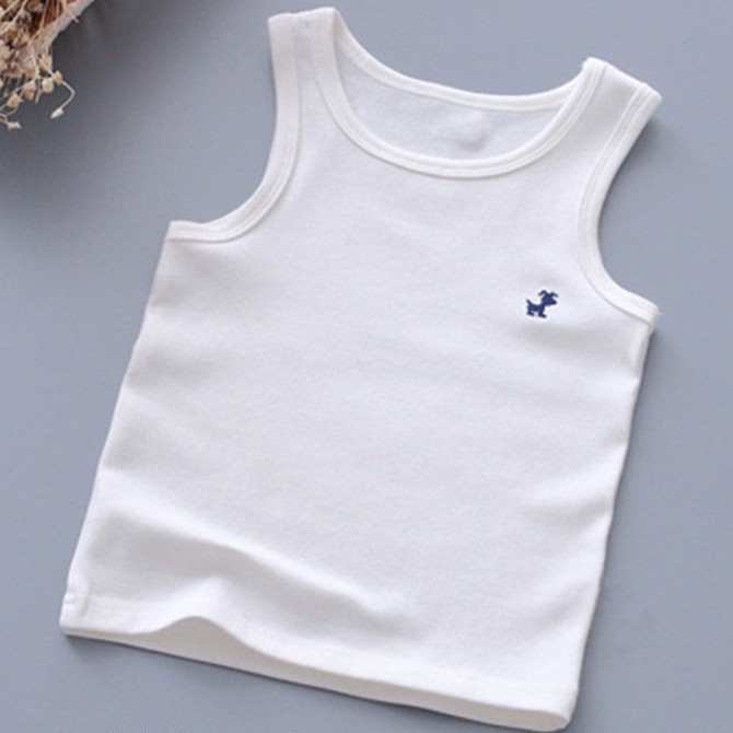 . Childrens vest nam bông cô gái nhỏ bé vest đồ lót mỏng vào mùa xuân và mùa thu mặc dưới cùng của từ này.