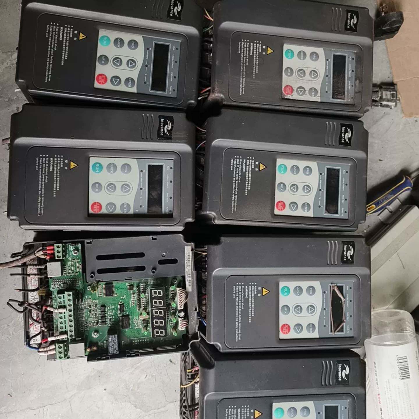 Negotiate Inovance inverter can be repaired and refurbished