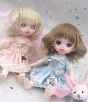 16 cm new doll eye-opening doll ob plain body doll 3D real eye hand-painted adorable head Dodo hand makeup