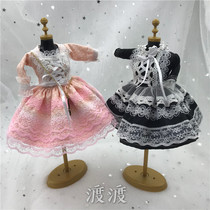 Barbie doll clothes six points BJD Keer Xinyi six break-up worker baby clothes (Dodu baby clothes)