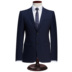Bộ đồ Mans Brighton Bộ đồ vest nam cho nam Kinh doanh đồ len màu xanh là thân hình mảnh mai D745008 áo vest nam hàn quốc Suit phù hợp