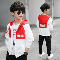  Childrens clothing boys autumn jacket 2020 new spring and autumn models large and small childrens thin Western casual Korean trendy clothes