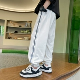 Летняя одежда, средство от комаров, летние штаны, детские тонкие белые повседневные брюки для отдыха