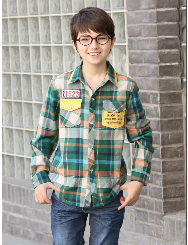 Chemise garcon à manche longue - Ref 2076008 Image 16