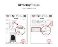 Отчет о проверке качества. Обратите внимание, что шапка из хлопка, а тело опущено.