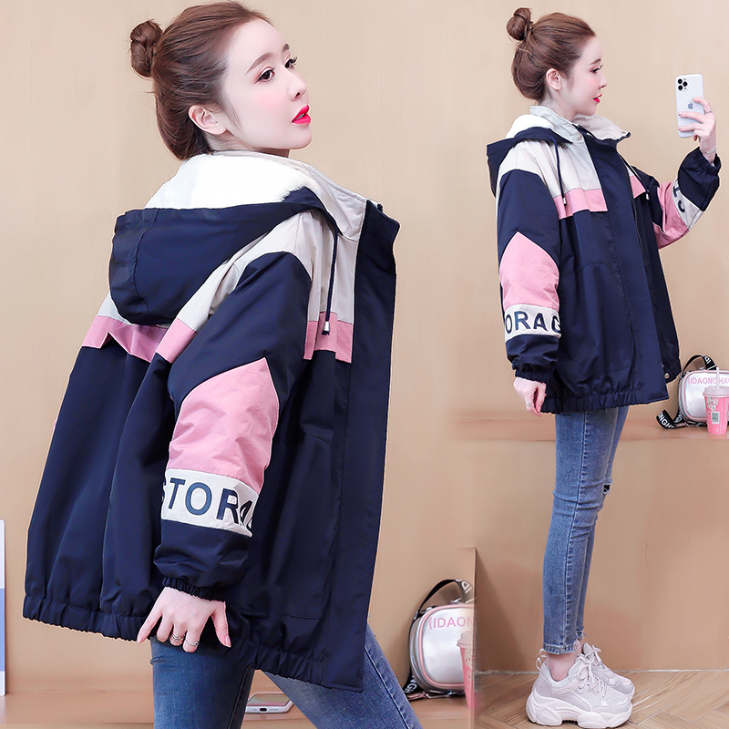 Student girl lamb plush cotton padded jacket winter jacket 2020 new Korean version loose thick baseball uniform