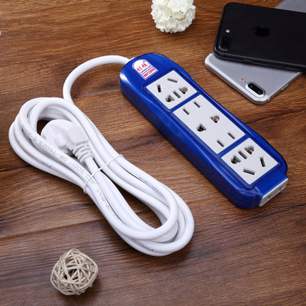 插排带线开关插座智能家用排插线板接线板拖线板