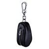 2025 New Style Leather Texture Hanging Zipper Key Bag Business Earphone Bag Multifunctional Waist Hanging Key Bag