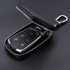 Car Remote Control Key Protective Cover, Genuine Leather Texture, Men's Waist Hanging Key Bag, Simple Mini Car Keychain