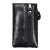 Men's Leather Key Case, Large Capacity, Simple Card Holder, Key Storage Bag, Mini Compact Key Organizer for Home Use