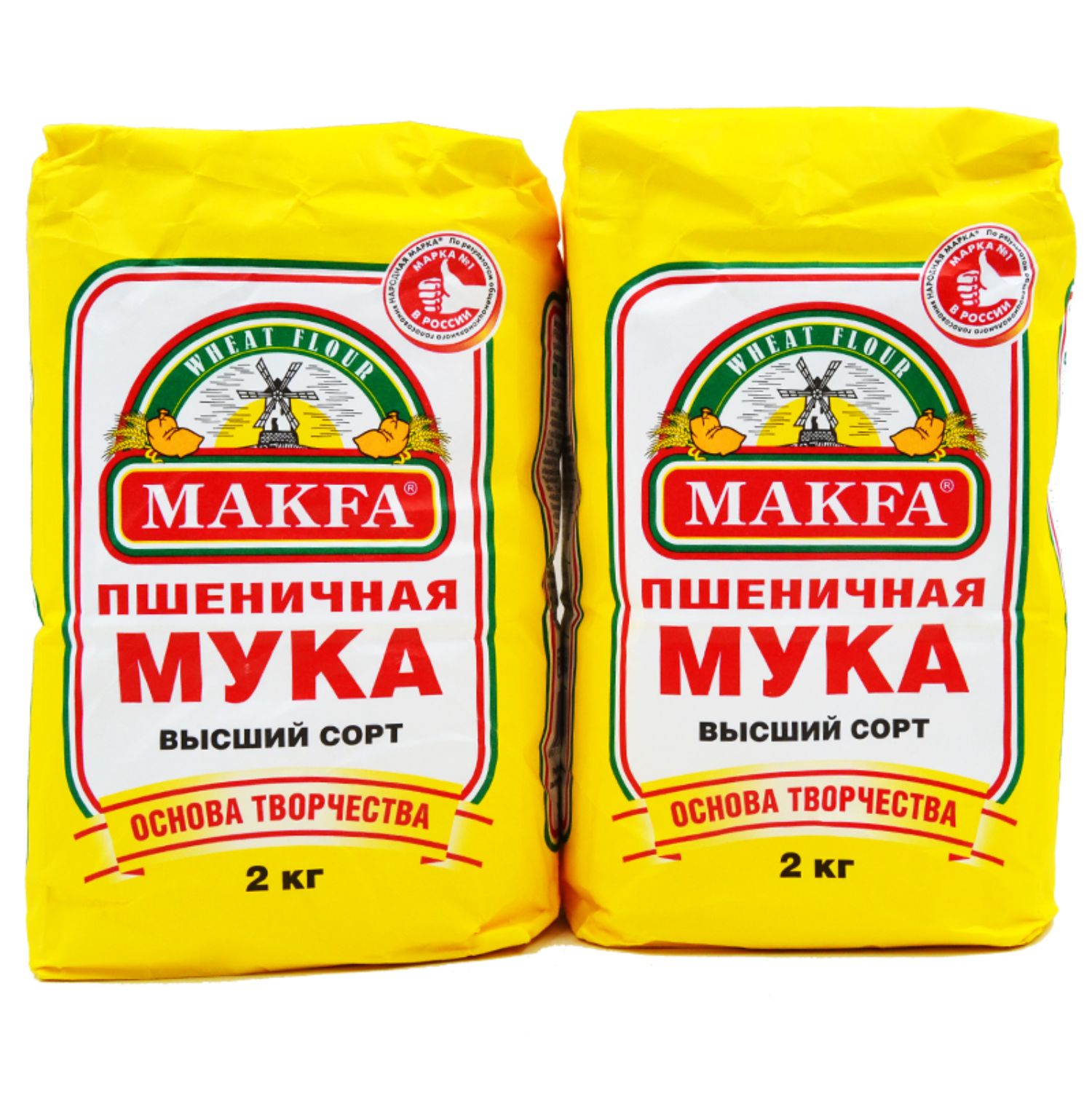 俄罗斯原装进口 MAKFA 马克发 小麦面粉 4斤 图2