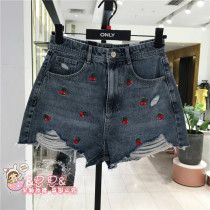 ONLY 2021 WOMENS CLOTHING SUMMER NEW DOMESTIC SPECIAL CABINET DENIM SHORTS 121343009