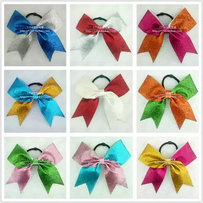 Professional custom custom cheerleading headwear pull floral headdress cheerleading bow cheerleading hair accessories