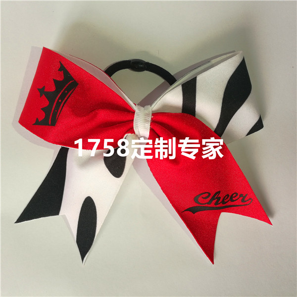 Cheerleader header with Lara Headcheerleader bow bow and pull teams hair