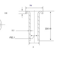 Aluminum full hollow rivets 4*0 5*40 long 47 yuan 1000 pieces