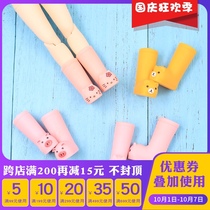 DBS blthe little rag doll shoes cute boots kitty bear piggy little bear pig rabbit az Lijia rain boots