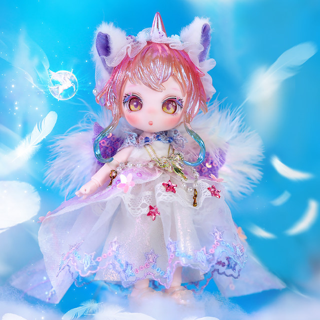 Maytree ສິບສອງ constellations fantasy OB11 blind box joint bjd figure box gift GSC ຂອງຂວັນສໍາລັບແຟນ