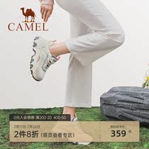 (Camel Camel) 2021 autumn new sports shoes female net red ins height-increasing thick-soled daddy shoes