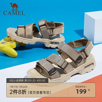 Camel mens shoes summer new sports sandals male teen student casual mens thick-soled beach shoes