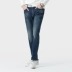 Quần jean nam màu camel thương hiệu quần tây nam giản dị lỏng thẳng phù hợp với quần mỏng màu xanh mỏng 2020 mới - Quần jean Quần jean