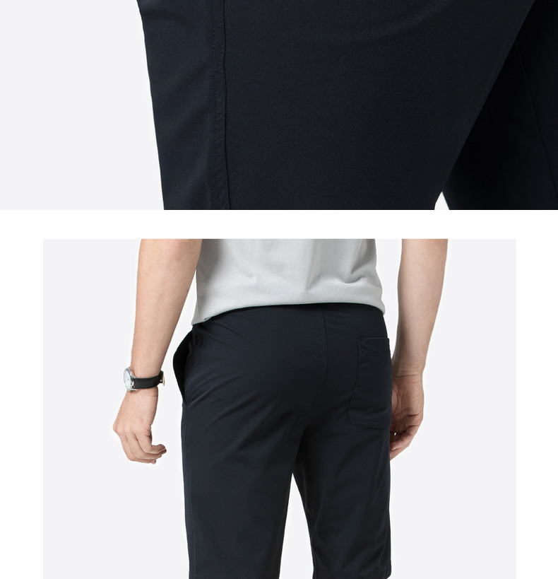 Lạc đà nam thương hiệu mùa hè mới thể thao quần âu thẳng liền màu xu hướng quần short nam mùa hè mỏng phần năm quần - Quần Jogger quần kaki