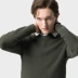 Lạc đà lạc đà áo thun cổ tròn thẳng nam thanh niên Hàn Quốc áo len dài tay D9H256302 - Áo len