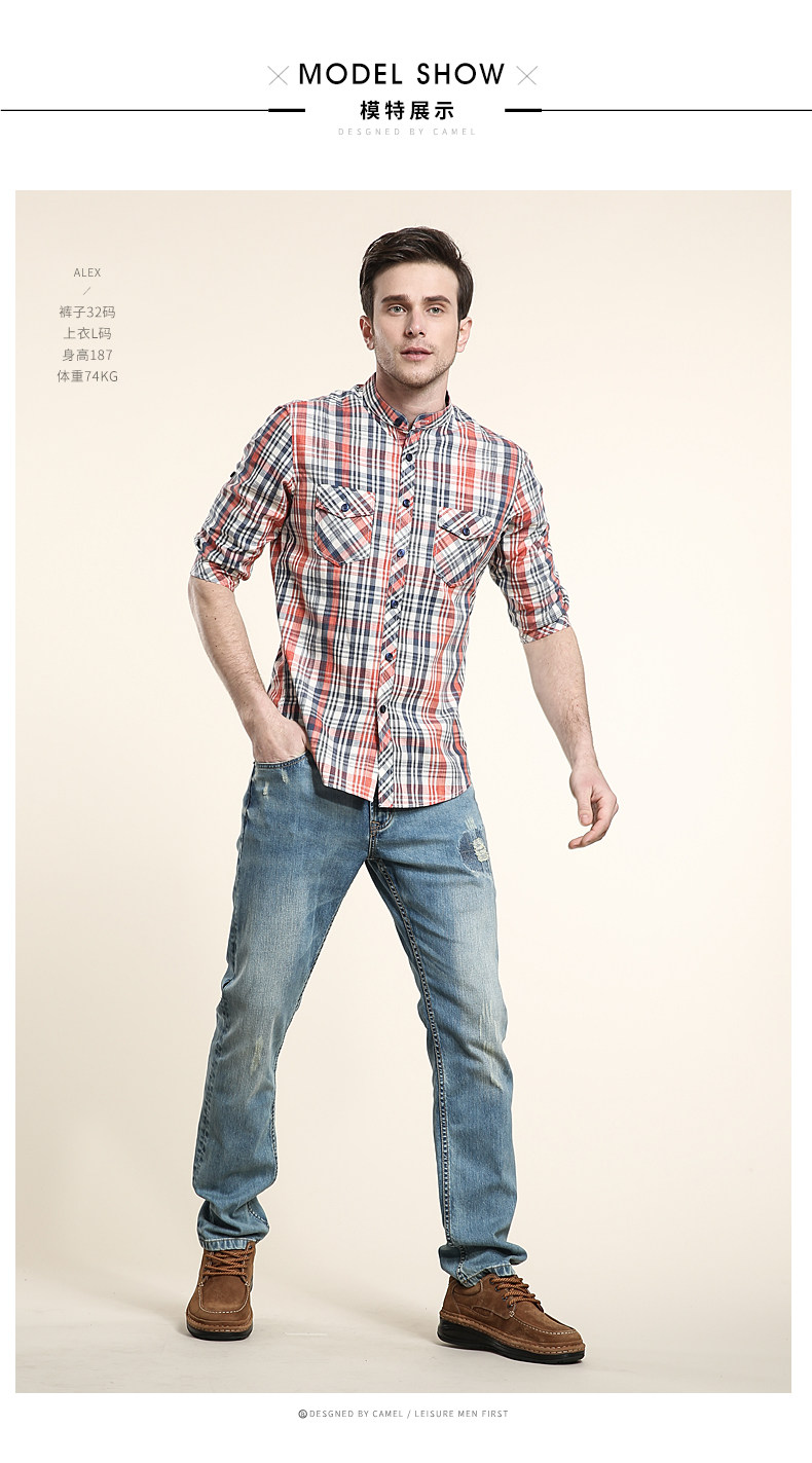 Jeans pour jeunesse CAMEL en coton pour été - Ref 1484503 Image 14