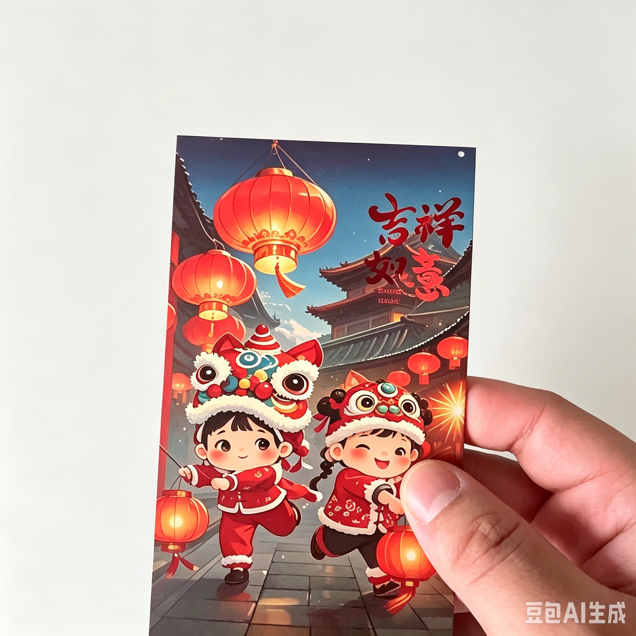 过年红包袋回礼通用硬壳红包千元-红包1个
