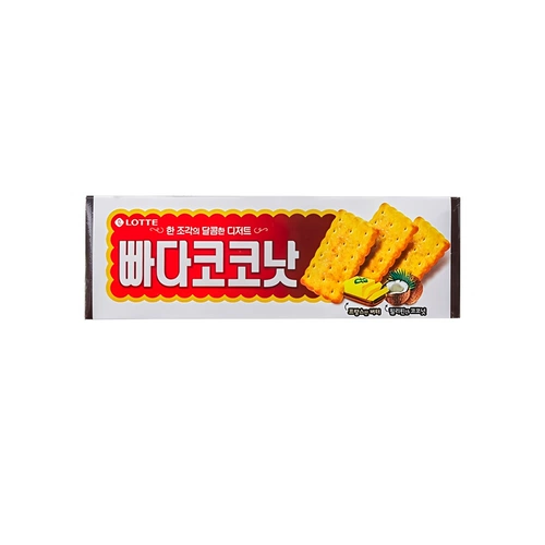 Южная Корея импортировала лотте лотте масло медовое кокосовое молоко печенье 100 г повседневные закуски закуски с закусками