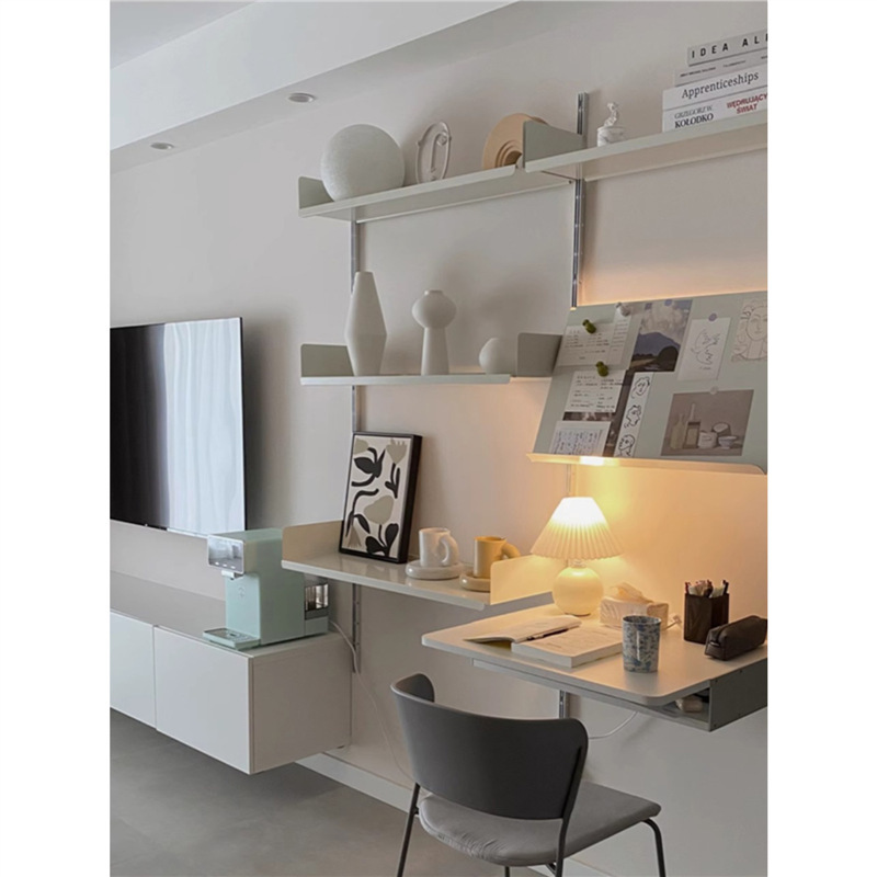 Vitsoe Track Bookshelf Storage Rack Simple Nordic Style Wall System Combination Wall Partition Display Storage Rack