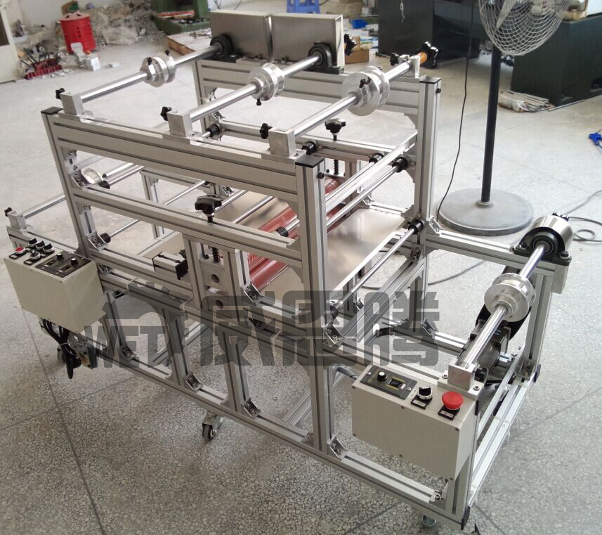 Roll to roll laminating machine Self-adhesive roll laminating machine Automatic rewinding laminating machine