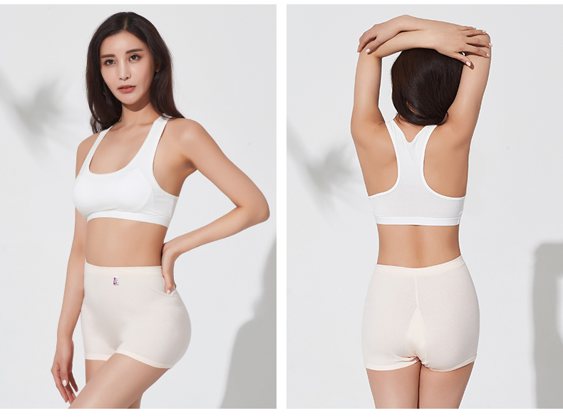 Đồ lót nữ nên và mát mẻ bằng vải cotton cao đến eo, quần lót nữ trung và lớn tuổi quan lot giay