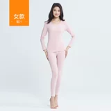 Термобелье, эластичные тонкие приталенные штаны, удерживающее тепло нижнее белье для пожилых людей, круглый воротник, для среднего возраста