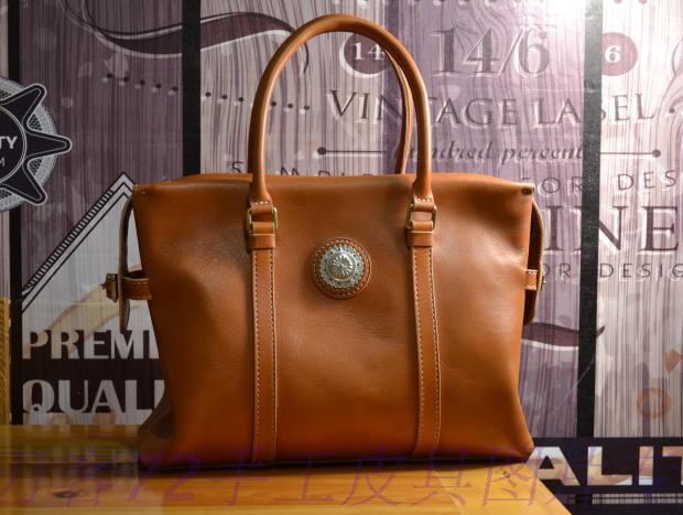 Knife 72 new original pure handmade Italian A multi-oil vegetable tanned saddle leather rm style backpack