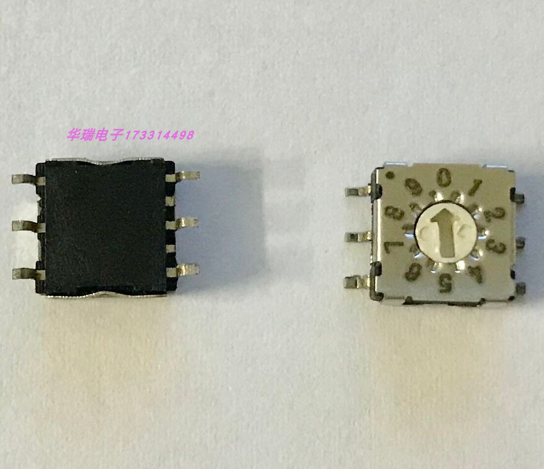 8421 Rotary coding switch 0-9 10-bit 3:3 DIP switch small size 7*7 7 4*7 4