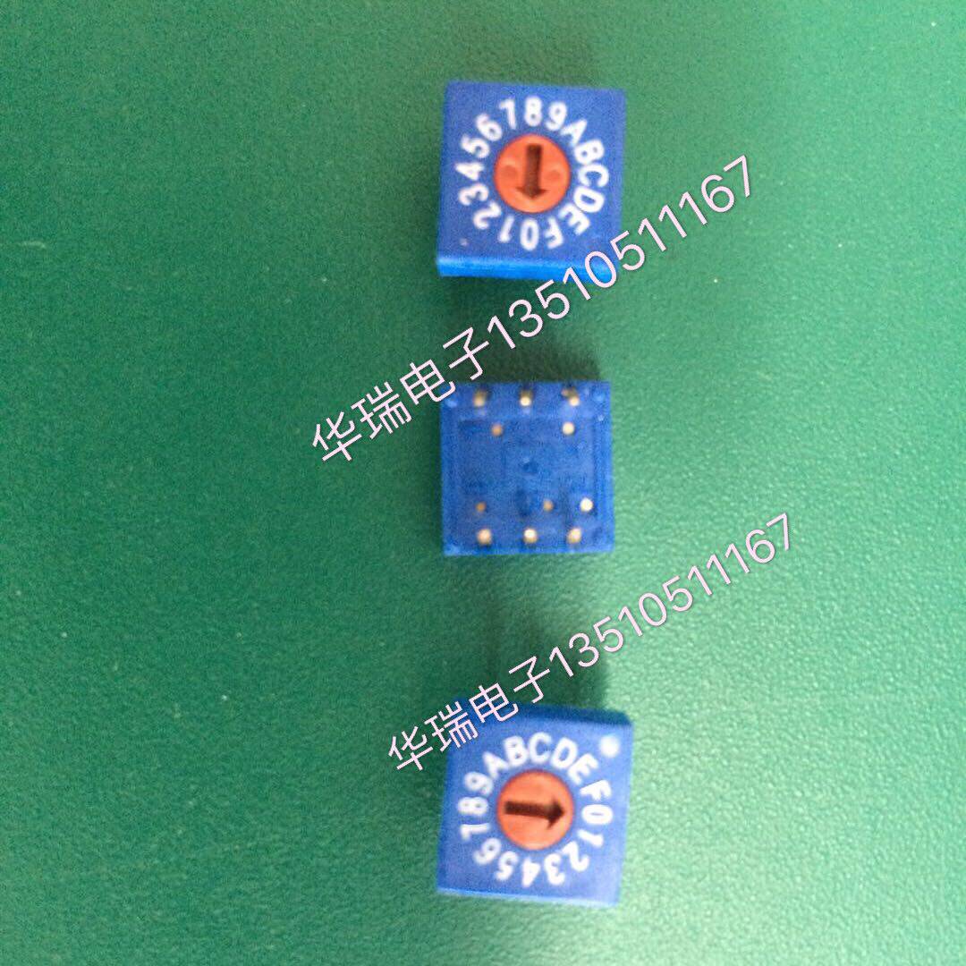 ERD30160F-2 8421 0-F 16-BIT ROTARY CODING SWITCH 3:3 FOOT HANDLE LENGTH 0MM DIP NEW