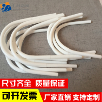 PTFE pipe bracket PTFE saddle card Teflon pipe clamp Teflon U-shaped screw PTFEU-shaped screw