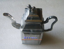 Shaoxing rice wine supplies wax wine pot tin wine pot (square handmade)