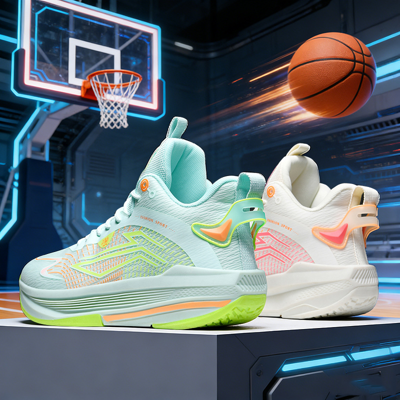 2026 New Basketball Shoes for Men and Women, High-Top Shock-Absorbing Summer Breathable Mesh Sneakers, Wear-Resistant Professional Sports Shoes 2026 New Basketball Shoes for Men and Women, High-Top Shock-Absorbing Summer Breathable Mesh Sneakers, Wear-Resistant Professional Sports Shoes