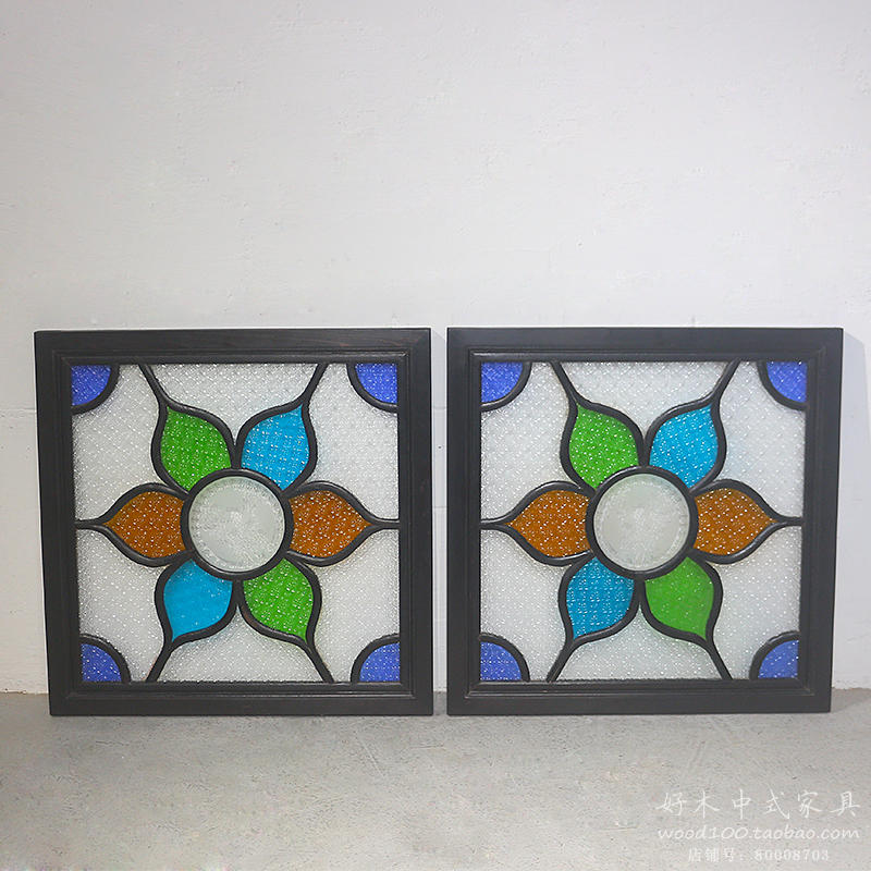 Mãn Châu cửa sổ Mãn Châu thủy tinh thủy tinh biển bream glass nổi Mãn Châu Tây Cổng màn hình thủy tinh Mãn Châu tùy chỉnh